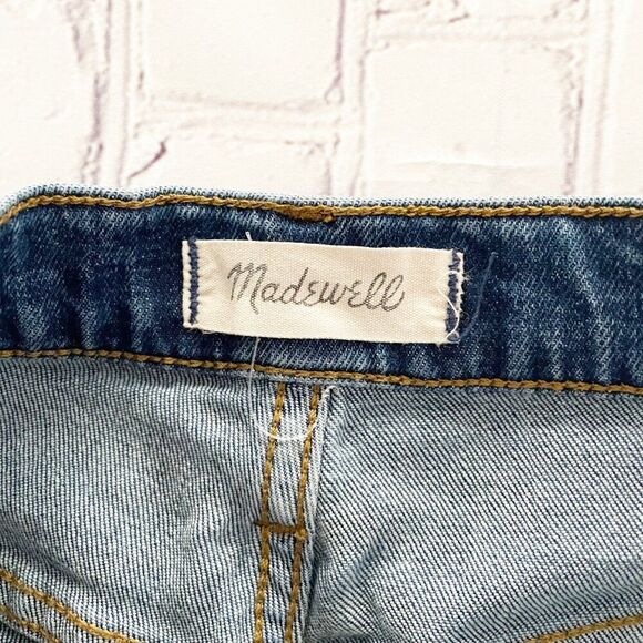 Madewell Medium Wash High Rise Denim Jean Shorts 25 Everyday Preppy Essentials - Picture 6 of 9